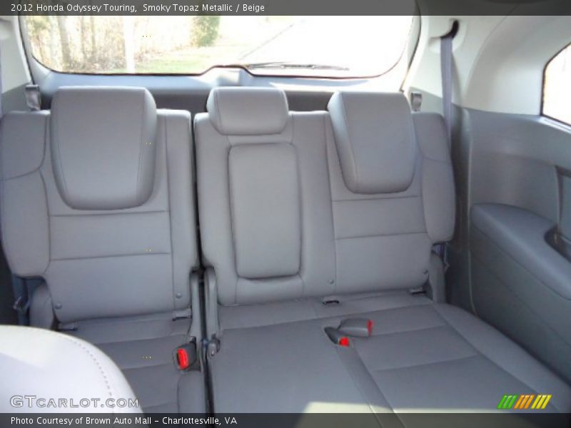Smoky Topaz Metallic / Beige 2012 Honda Odyssey Touring