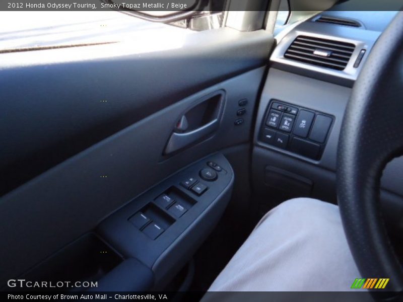 Smoky Topaz Metallic / Beige 2012 Honda Odyssey Touring