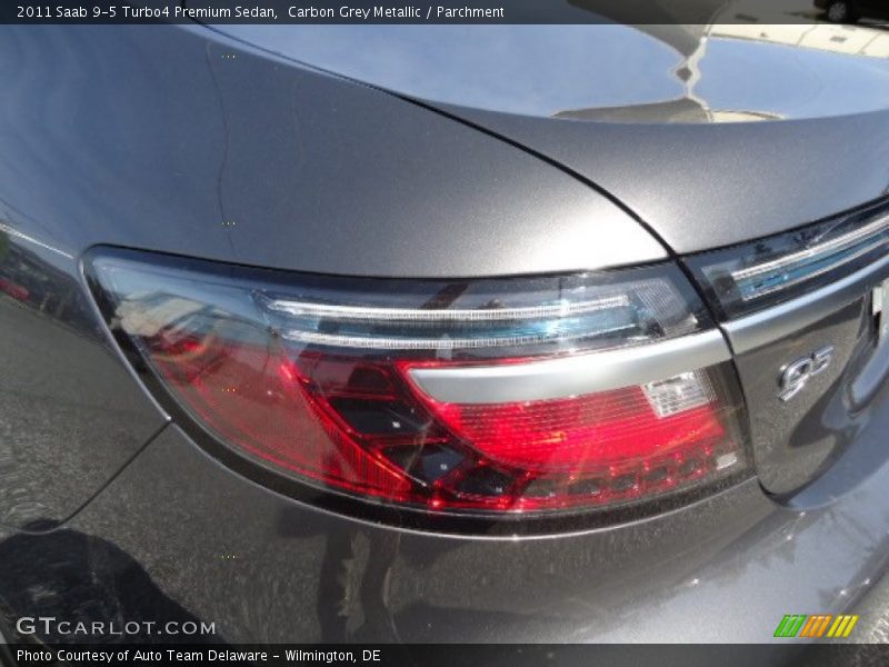 Carbon Grey Metallic / Parchment 2011 Saab 9-5 Turbo4 Premium Sedan