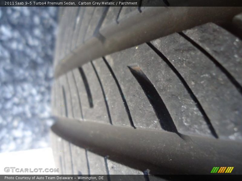 Carbon Grey Metallic / Parchment 2011 Saab 9-5 Turbo4 Premium Sedan