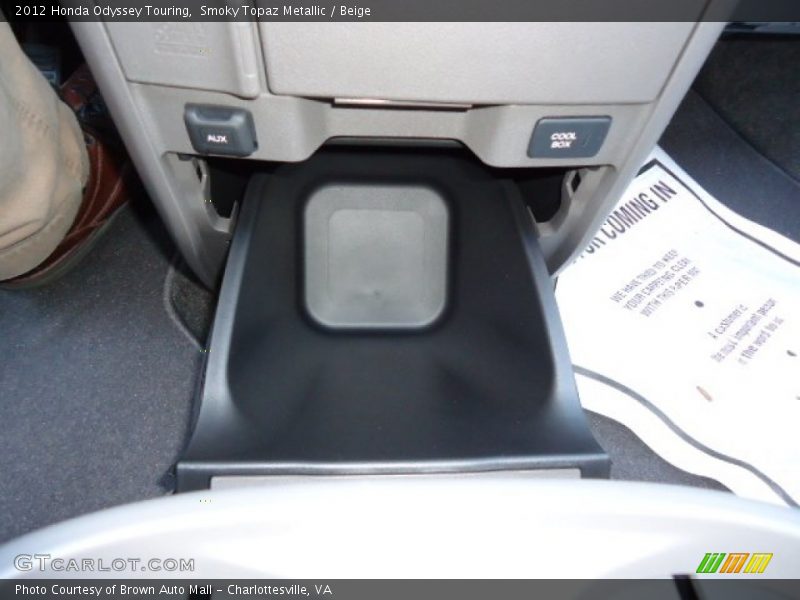 Smoky Topaz Metallic / Beige 2012 Honda Odyssey Touring