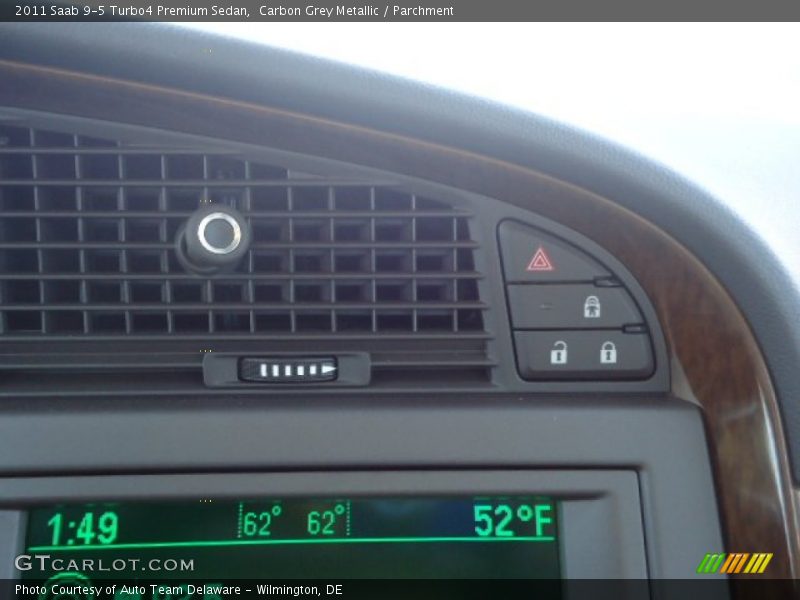 Carbon Grey Metallic / Parchment 2011 Saab 9-5 Turbo4 Premium Sedan
