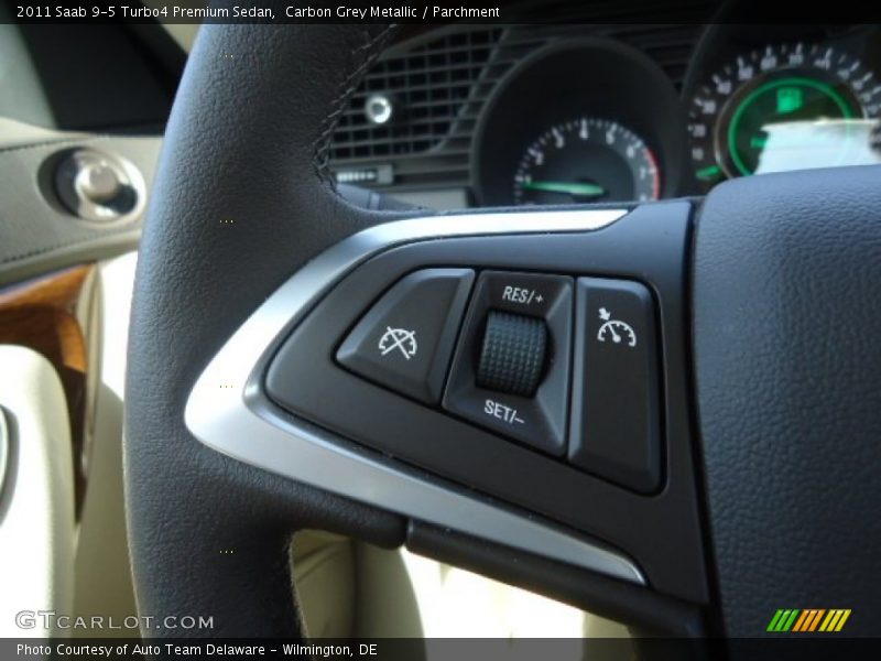 Controls of 2011 9-5 Turbo4 Premium Sedan