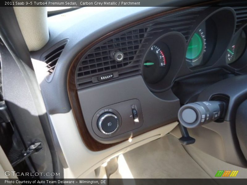 Carbon Grey Metallic / Parchment 2011 Saab 9-5 Turbo4 Premium Sedan