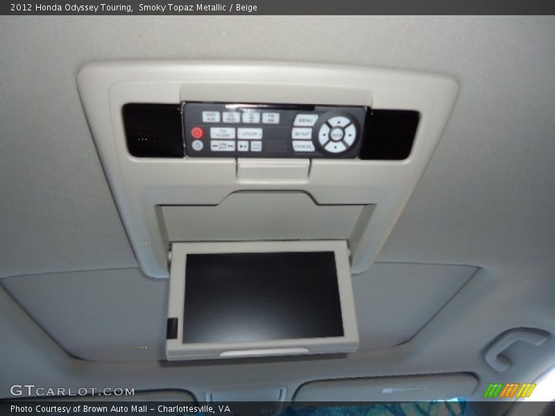 Smoky Topaz Metallic / Beige 2012 Honda Odyssey Touring