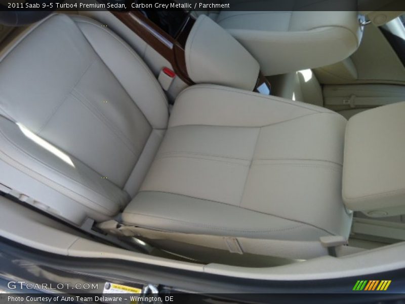 Carbon Grey Metallic / Parchment 2011 Saab 9-5 Turbo4 Premium Sedan