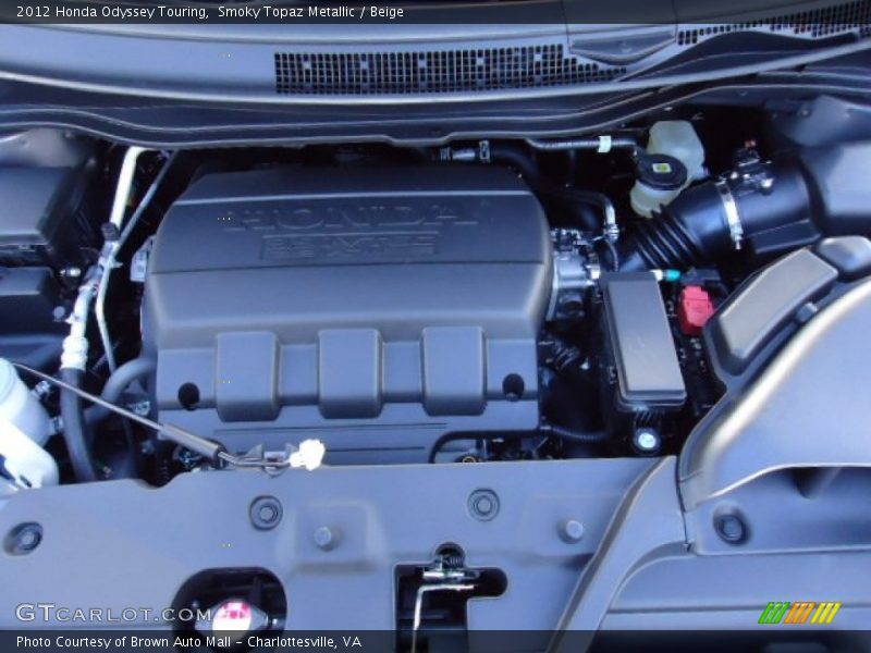 Smoky Topaz Metallic / Beige 2012 Honda Odyssey Touring