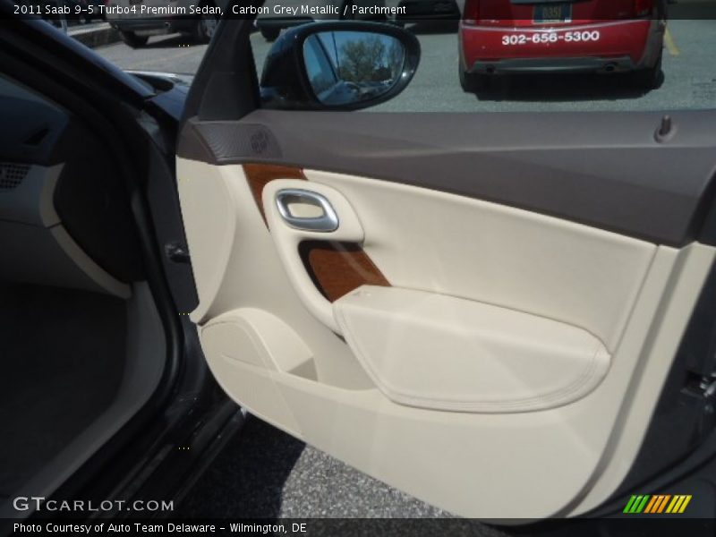 Carbon Grey Metallic / Parchment 2011 Saab 9-5 Turbo4 Premium Sedan