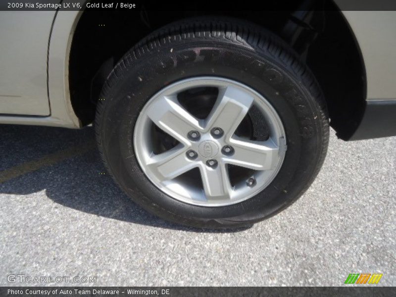 Gold Leaf / Beige 2009 Kia Sportage LX V6