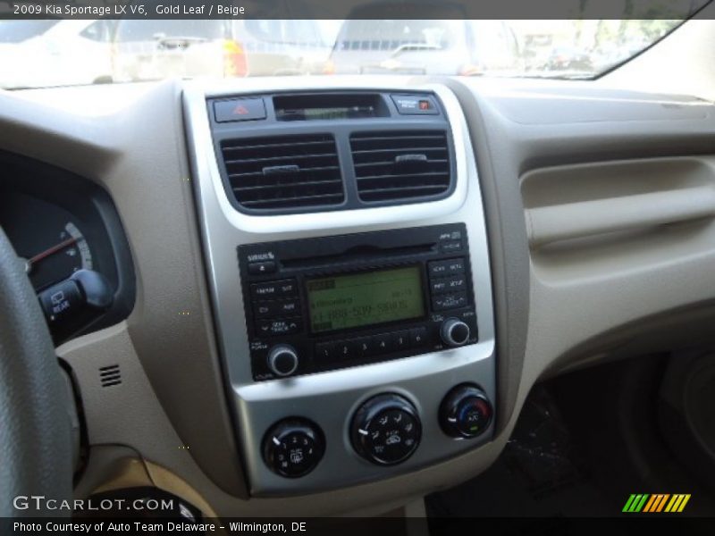 Gold Leaf / Beige 2009 Kia Sportage LX V6