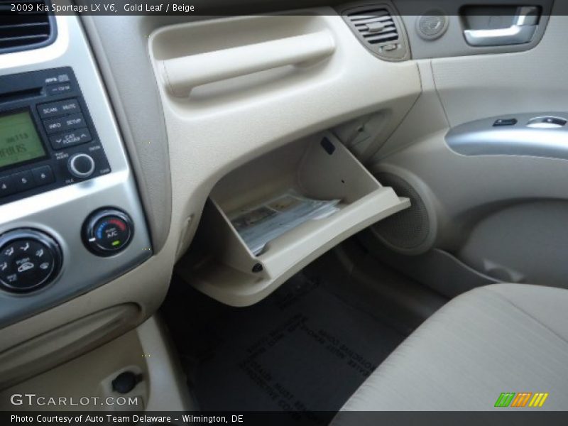 Gold Leaf / Beige 2009 Kia Sportage LX V6