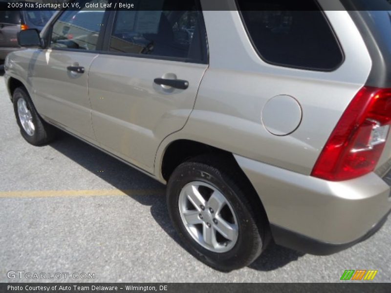 Gold Leaf / Beige 2009 Kia Sportage LX V6