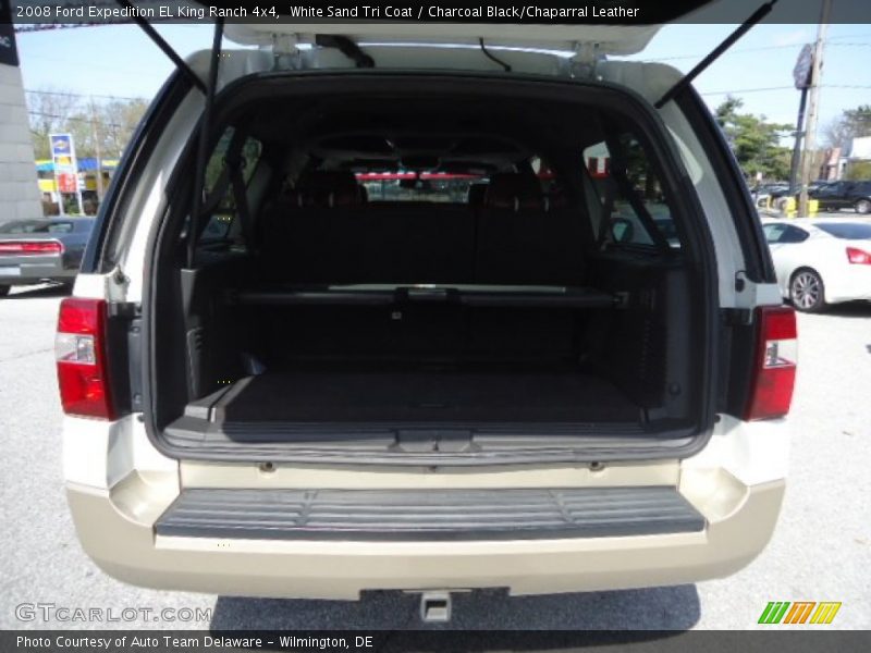 White Sand Tri Coat / Charcoal Black/Chaparral Leather 2008 Ford Expedition EL King Ranch 4x4