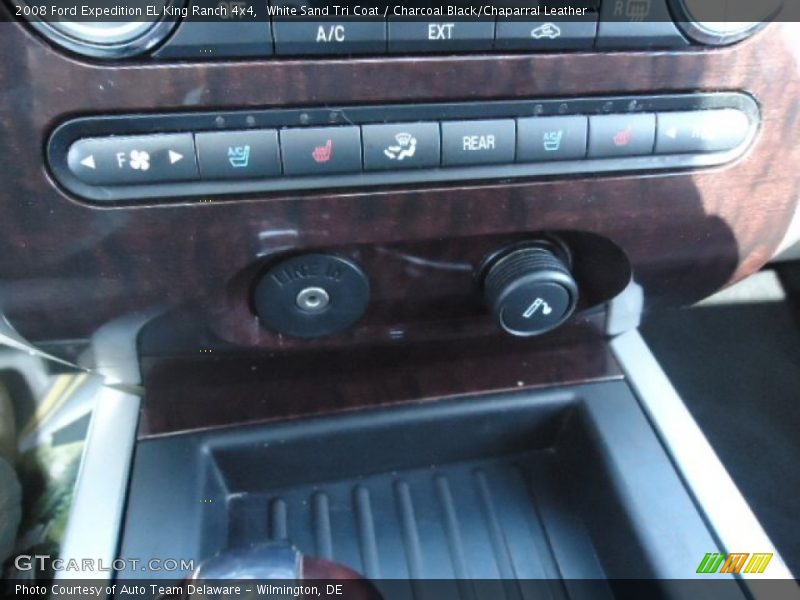 White Sand Tri Coat / Charcoal Black/Chaparral Leather 2008 Ford Expedition EL King Ranch 4x4