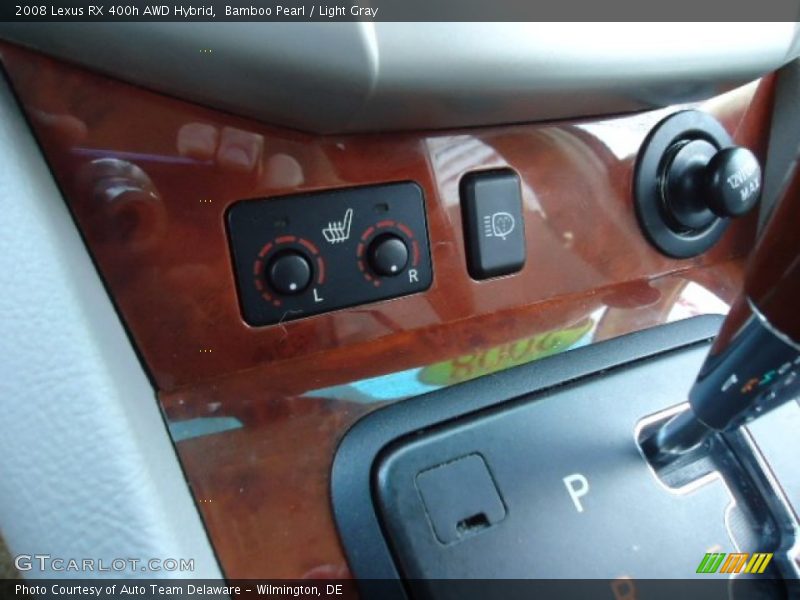 Bamboo Pearl / Light Gray 2008 Lexus RX 400h AWD Hybrid