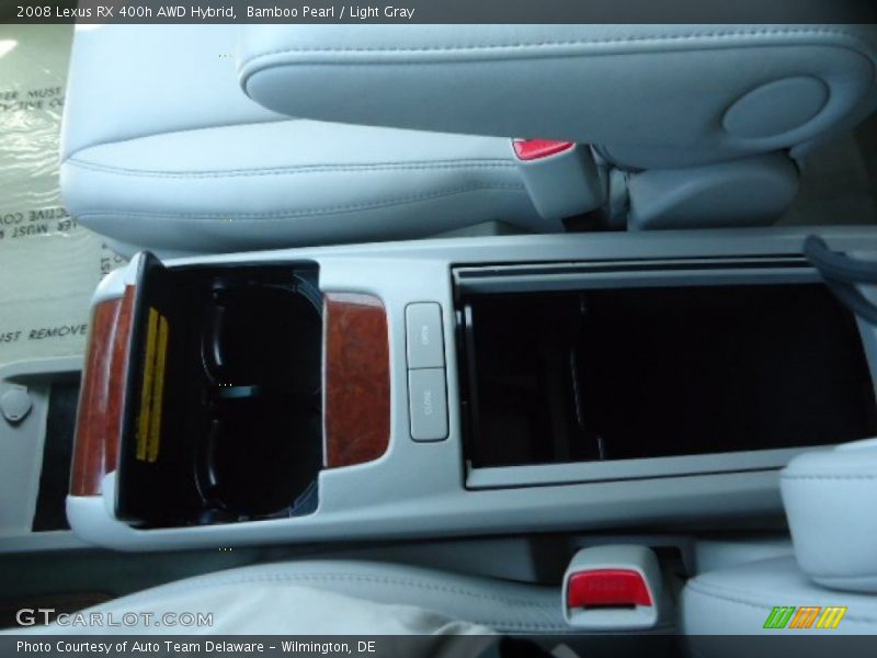 Bamboo Pearl / Light Gray 2008 Lexus RX 400h AWD Hybrid