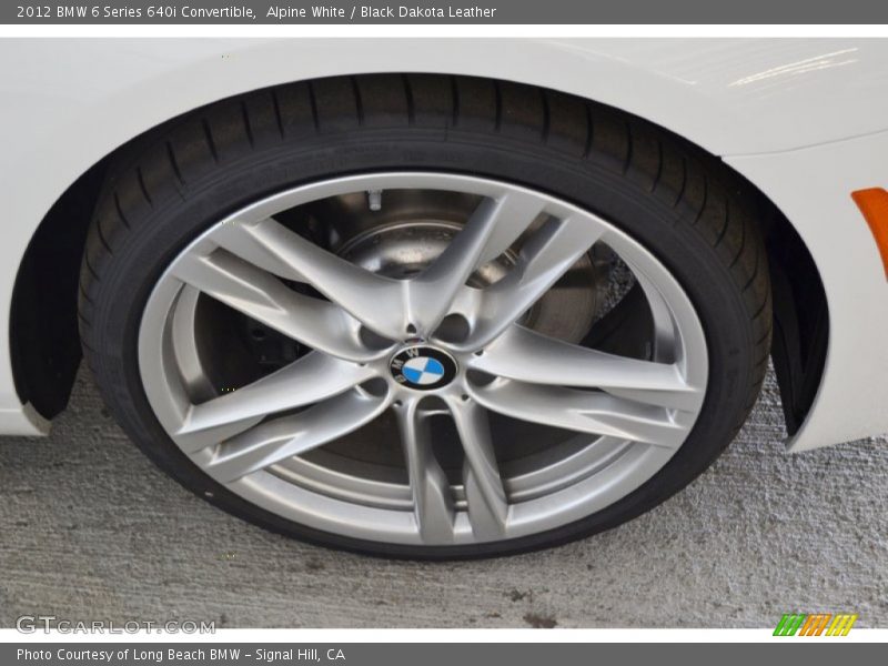  2012 6 Series 640i Convertible Wheel
