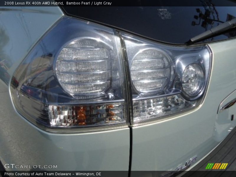 Bamboo Pearl / Light Gray 2008 Lexus RX 400h AWD Hybrid