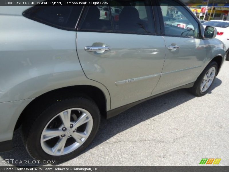 Bamboo Pearl / Light Gray 2008 Lexus RX 400h AWD Hybrid