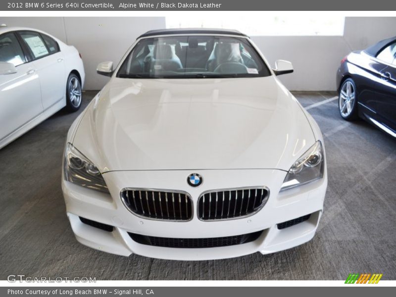  2012 6 Series 640i Convertible Alpine White