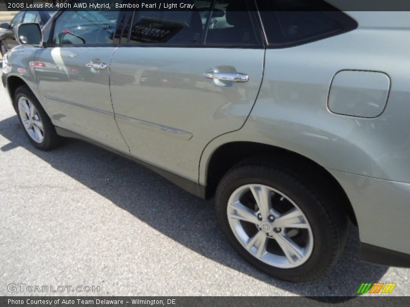 Bamboo Pearl / Light Gray 2008 Lexus RX 400h AWD Hybrid