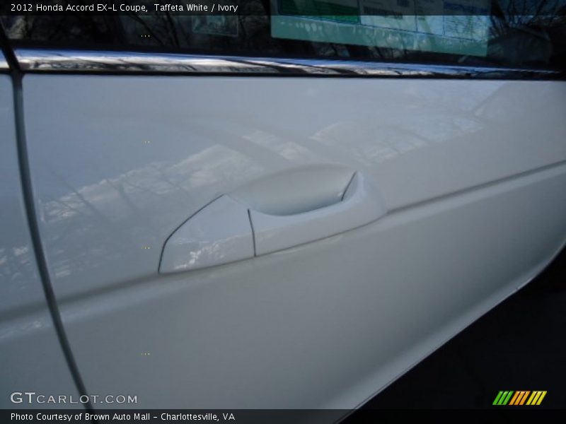 Taffeta White / Ivory 2012 Honda Accord EX-L Coupe