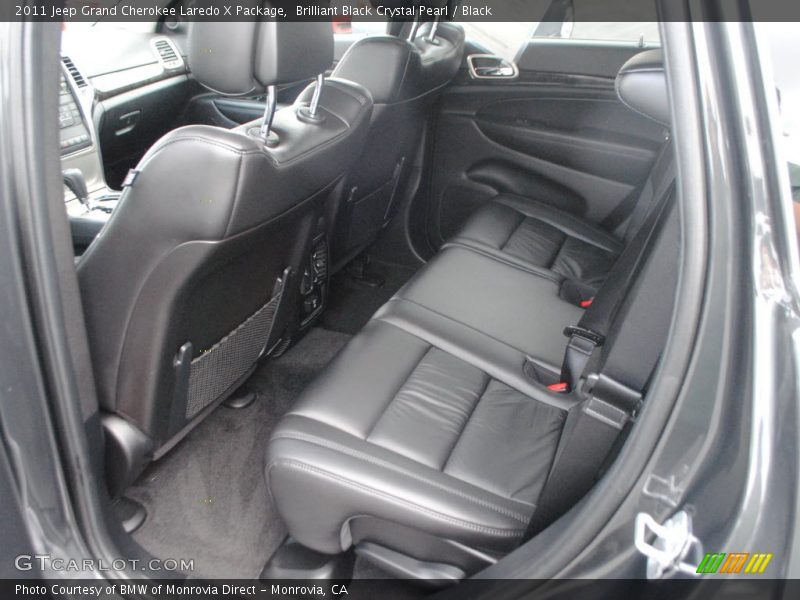 Brilliant Black Crystal Pearl / Black 2011 Jeep Grand Cherokee Laredo X Package