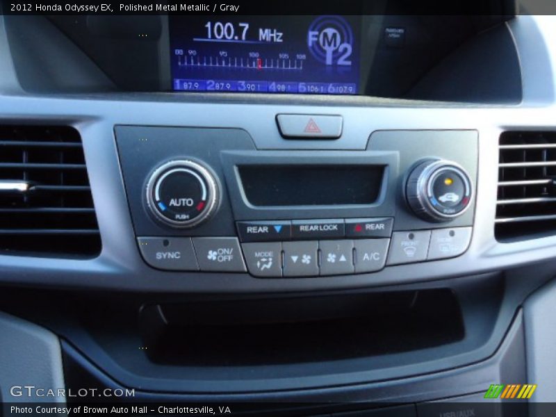 Polished Metal Metallic / Gray 2012 Honda Odyssey EX