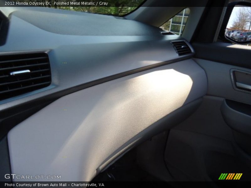 Polished Metal Metallic / Gray 2012 Honda Odyssey EX
