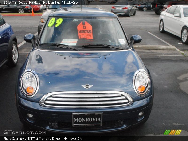 Horizon Blue / Black/Grey 2009 Mini Cooper Hardtop