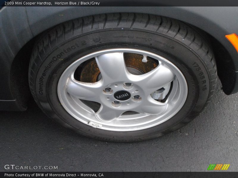 Horizon Blue / Black/Grey 2009 Mini Cooper Hardtop