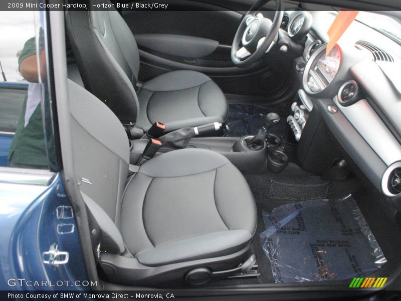 Horizon Blue / Black/Grey 2009 Mini Cooper Hardtop