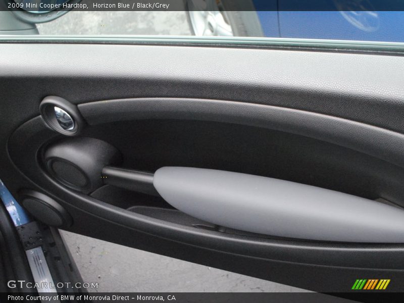 Horizon Blue / Black/Grey 2009 Mini Cooper Hardtop