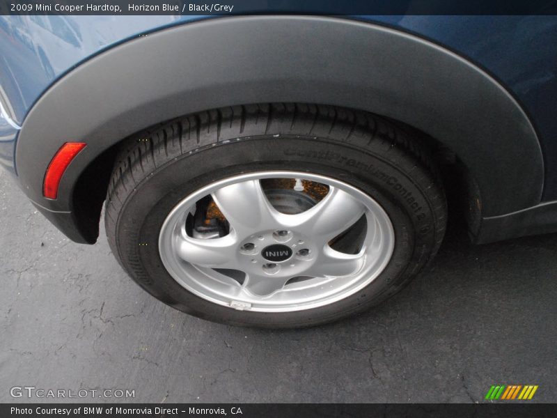 Horizon Blue / Black/Grey 2009 Mini Cooper Hardtop