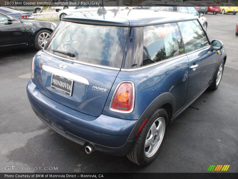Horizon Blue / Black/Grey 2009 Mini Cooper Hardtop