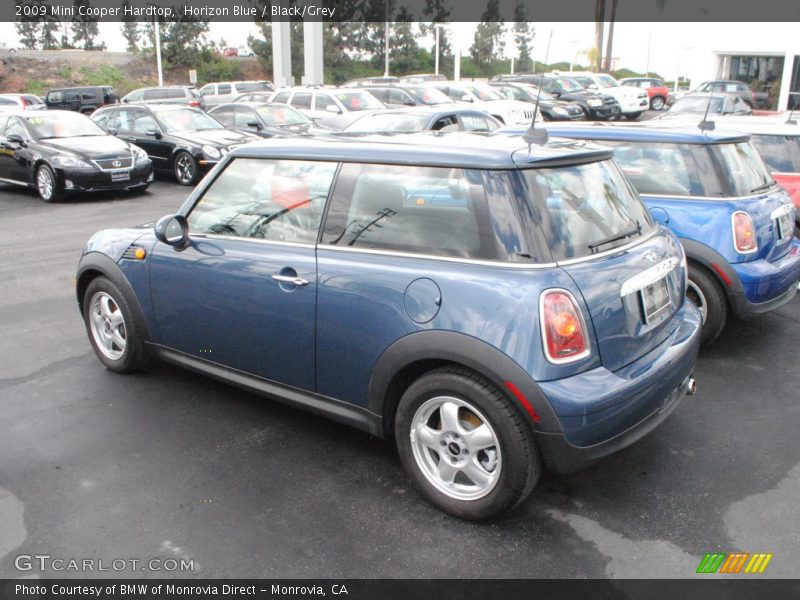 Horizon Blue / Black/Grey 2009 Mini Cooper Hardtop