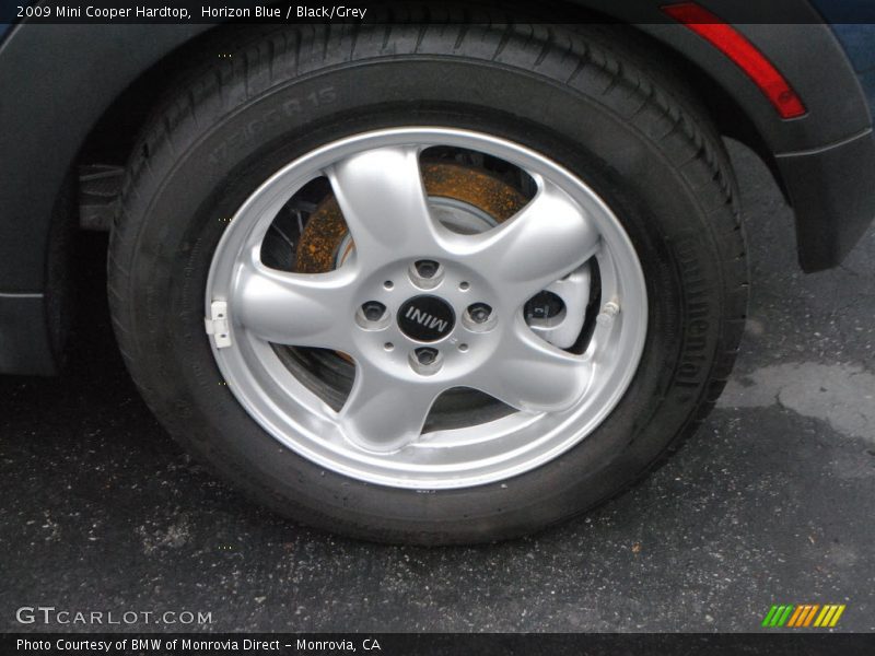 Horizon Blue / Black/Grey 2009 Mini Cooper Hardtop