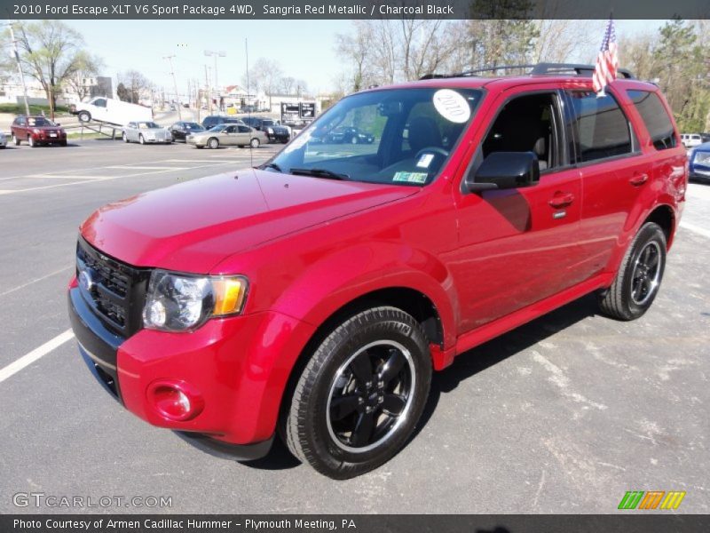 Front 3/4 View of 2010 Escape XLT V6 Sport Package 4WD
