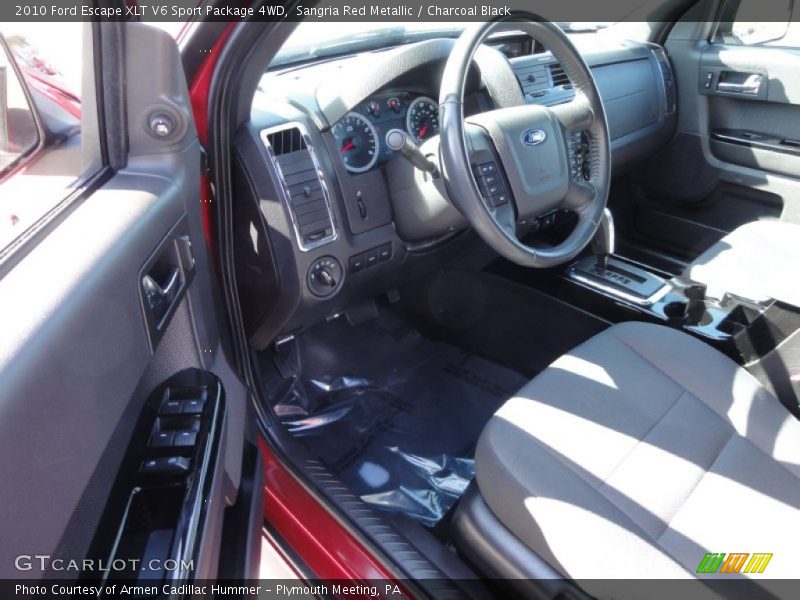 Sangria Red Metallic / Charcoal Black 2010 Ford Escape XLT V6 Sport Package 4WD