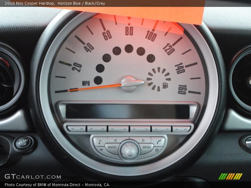 Horizon Blue / Black/Grey 2009 Mini Cooper Hardtop