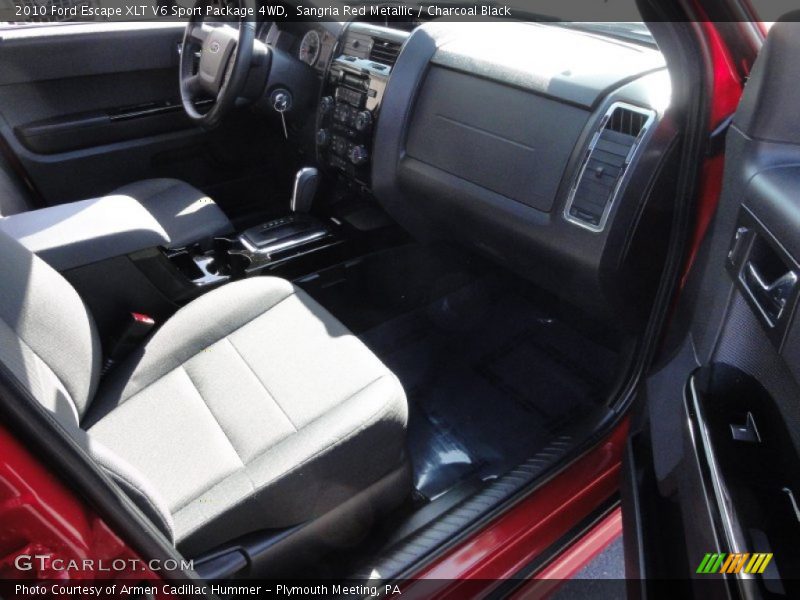 Sangria Red Metallic / Charcoal Black 2010 Ford Escape XLT V6 Sport Package 4WD