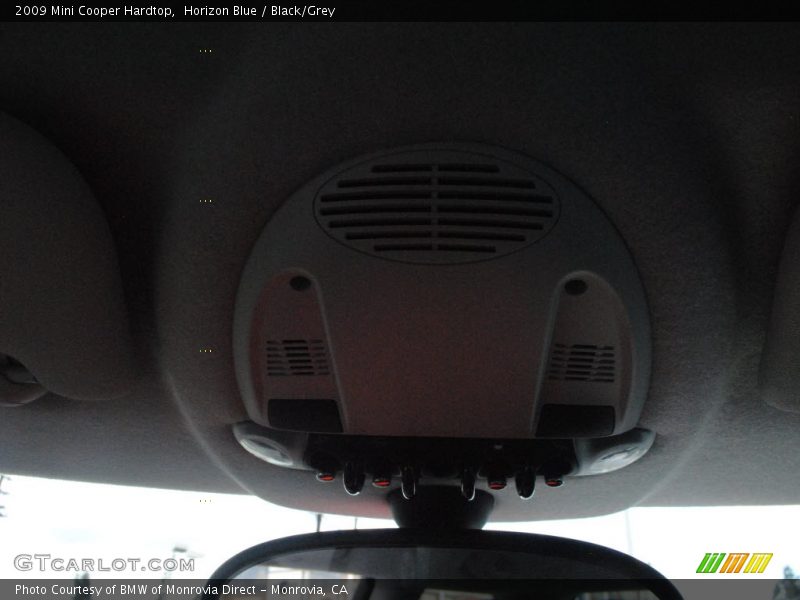 Horizon Blue / Black/Grey 2009 Mini Cooper Hardtop