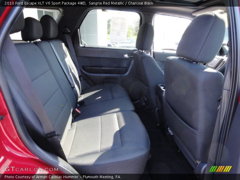 Sangria Red Metallic / Charcoal Black 2010 Ford Escape XLT V6 Sport Package 4WD