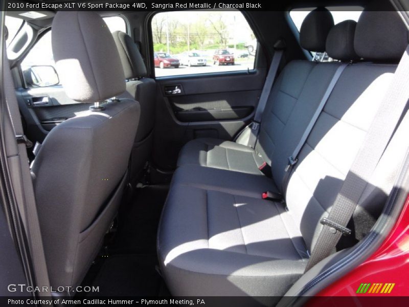 Sangria Red Metallic / Charcoal Black 2010 Ford Escape XLT V6 Sport Package 4WD