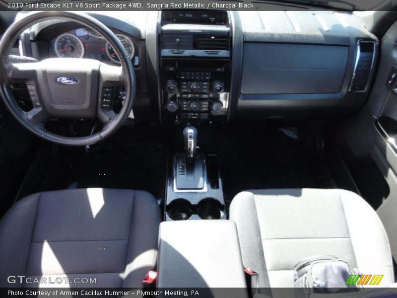 Sangria Red Metallic / Charcoal Black 2010 Ford Escape XLT V6 Sport Package 4WD