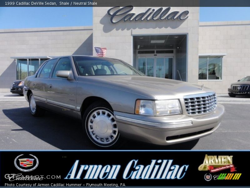 Shale / Neutral Shale 1999 Cadillac DeVille Sedan