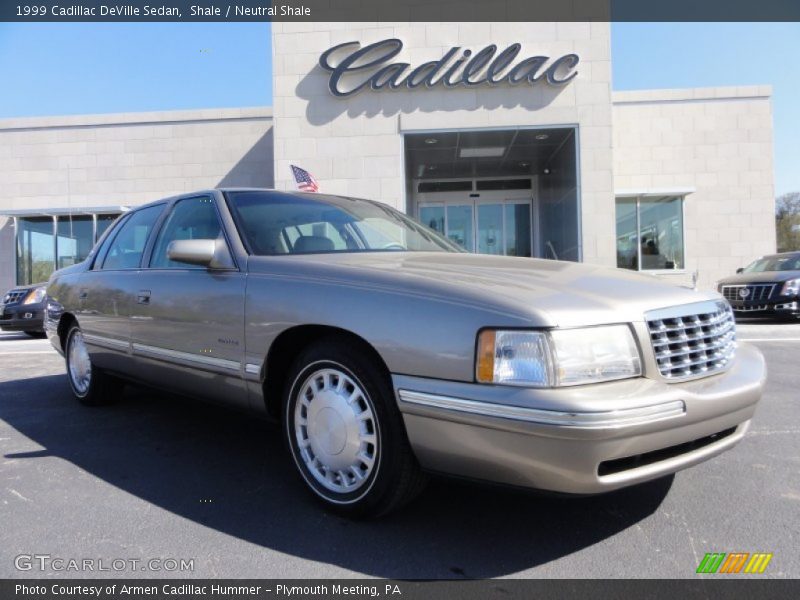 Shale / Neutral Shale 1999 Cadillac DeVille Sedan