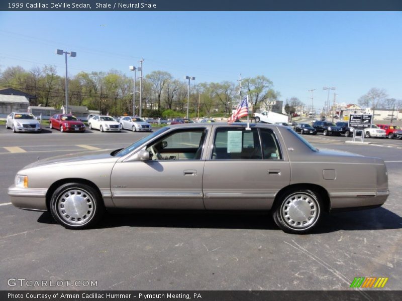 Shale / Neutral Shale 1999 Cadillac DeVille Sedan