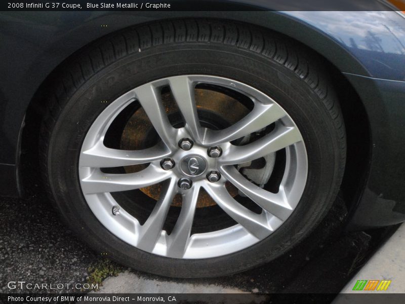 Blue Slate Metallic / Graphite 2008 Infiniti G 37 Coupe