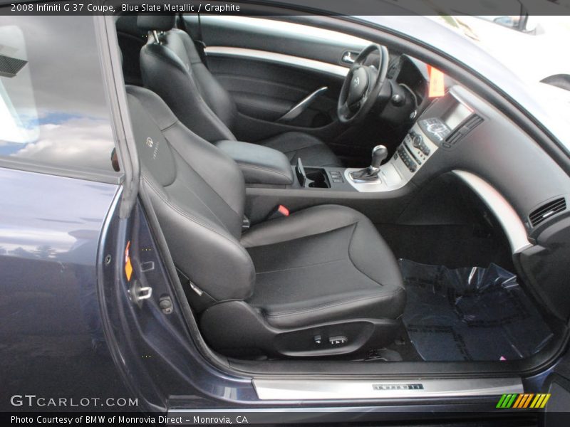 Blue Slate Metallic / Graphite 2008 Infiniti G 37 Coupe